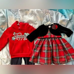 Baby girl Holiday bundle
